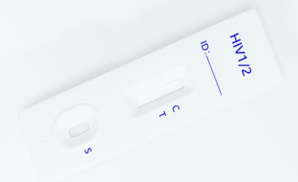แอนติบอดีต่อ HIV Type 1 Type 2 Test Test Combo Cassette